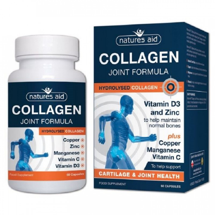 Natures Aid Collagen Joint Formula, 60 Caps