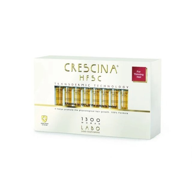 Labo Promo -50% Crescina HFSC Transdermic Technology 1300 Woman, 40vials