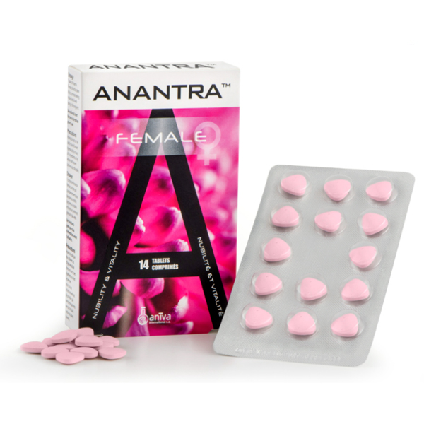 Anantra Female Dietary Supplement for Female Sexual Dysfunction 14 tabs