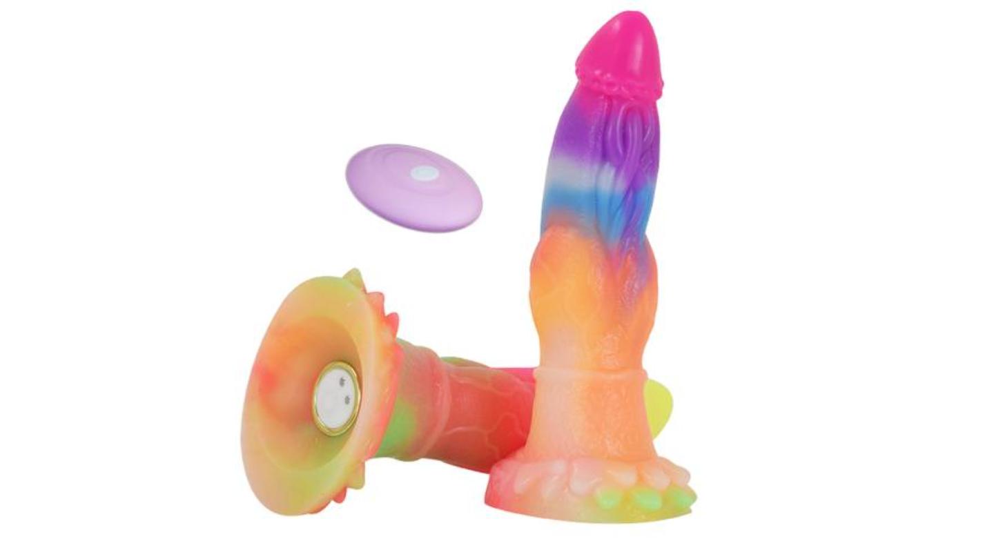 Luminous Vibration Dildo -Animal