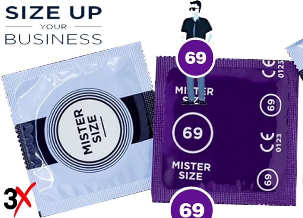 MISTER SIZE 69mm - 3 CONDOMS /IN BAG