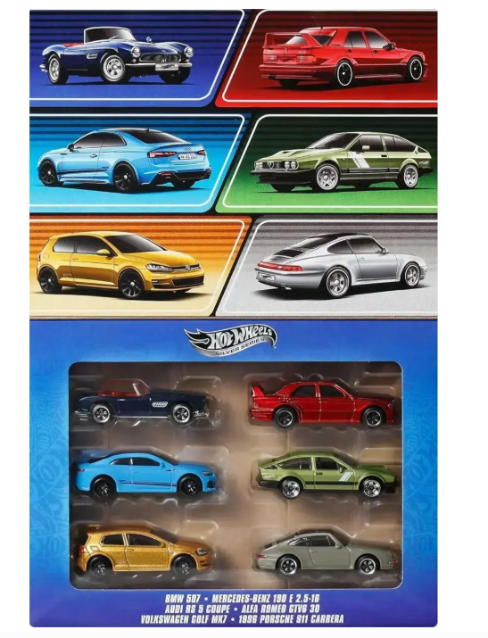 HW KASETINA EURO STYLE MULTIPACK CARS