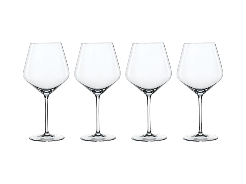 Spiegelau Style Burgundy Set of 4, Germany