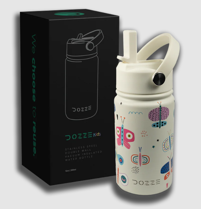 Blooming Butterflies DOZZE Kids Water Bottle
