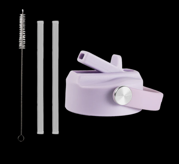 Mauve Purple DOZZE Water Bottle Straw Lid