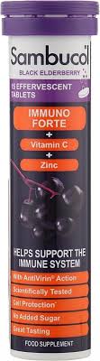 SAMBUCOL EFFERVESCENT 15 TABLETS