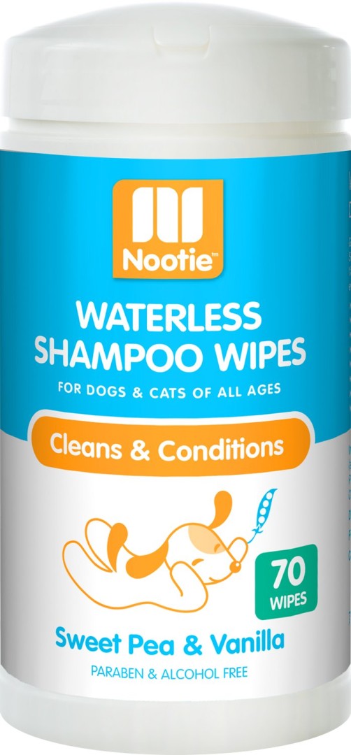 Nootie Waterless Shampoo Wipes 70pcs