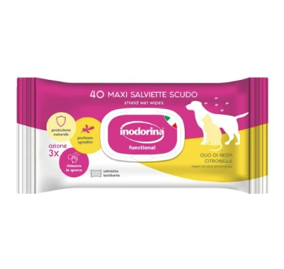 Inodorina Wipes Neem Oil Lemongrass