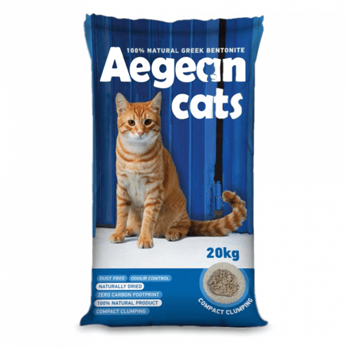 Aegean Cat Litter 20Kg - 20 Kg