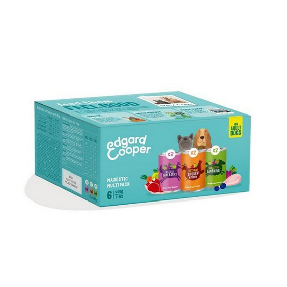 Edgard & Cooper Multipack With Chicken Game And Lamb - 2.4 Kg