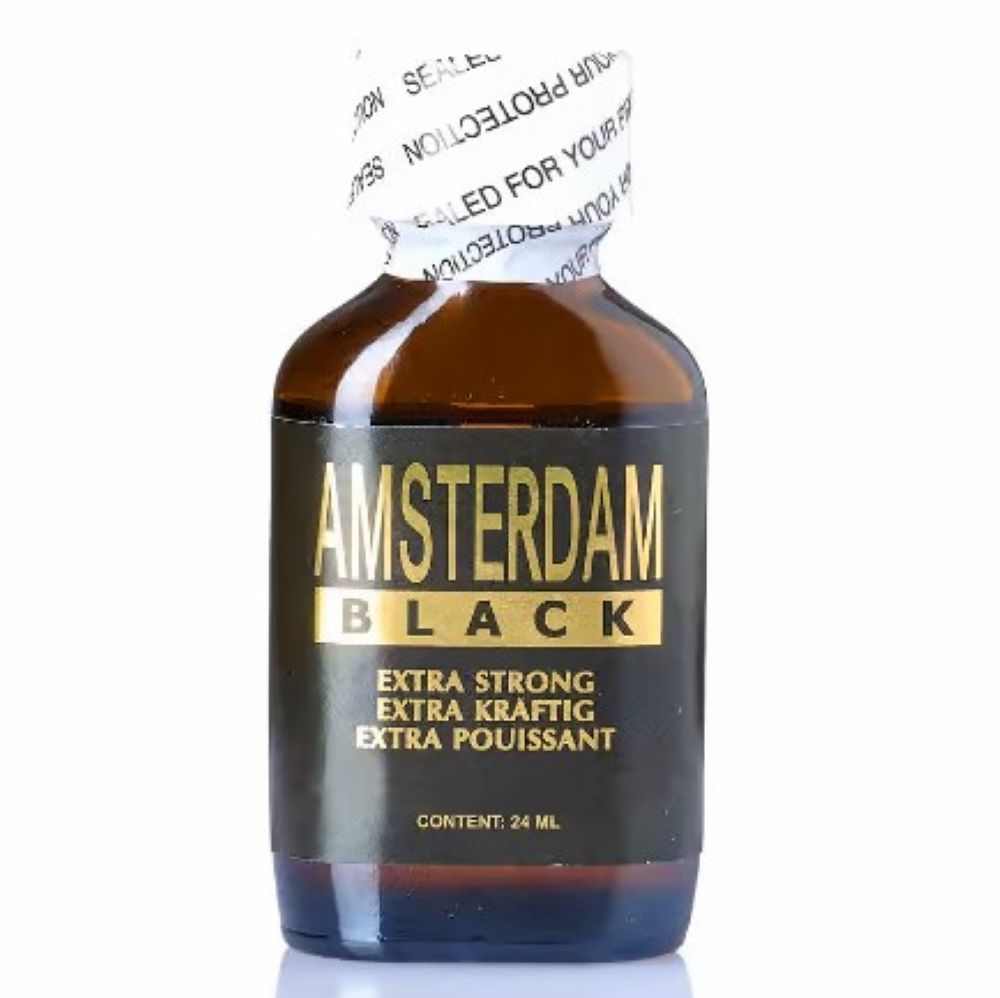AMSTERDAM BLACK/GOLD EXTRA STRONG 24 ML
