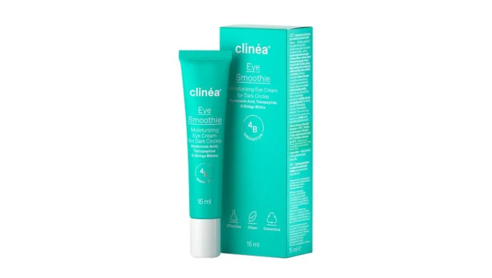 Clinea Eye Smoothie Ενυδατική Κρέμα Ματιών για τους Μαύρους Κύκλους, 15ml