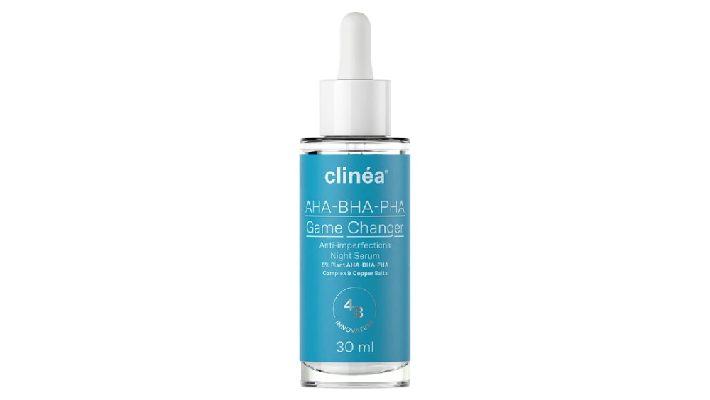 Clinea AHA - BHA - PHA Game Changer Ορός Νυκτός κατά των Ατελειών, 30ml