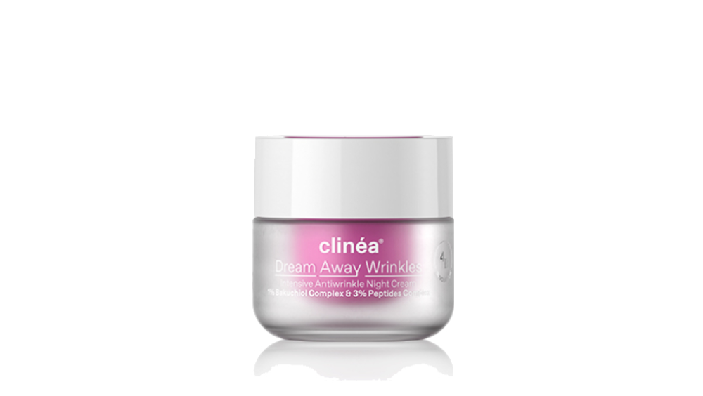Clinea Dream Away Wrinkles Κρέμα Νυκτός Προσώπου Εντατικής Αντιγήρανσης 50 ml