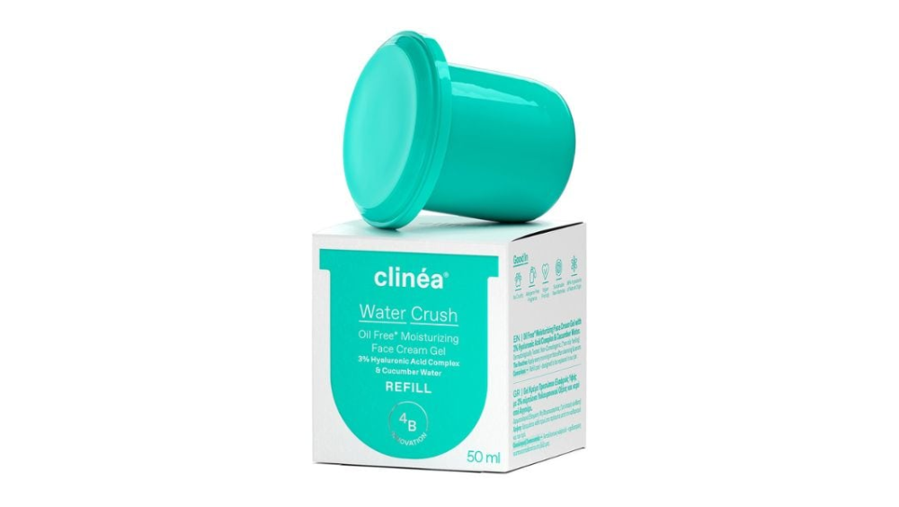 Clinea Water Crush Refill Ενυδατική Κρέμα-Gel Προσώπου Ελαφριάς Υφής, 50ml