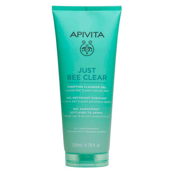 Apivita Just Bee Clear Purifying Cleansing Gel 200Ml
