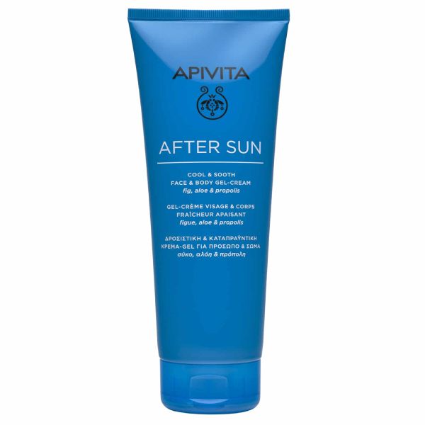 Apivita After Sun Cool & Sooth Face & Body Gel-Cream 200Ml Limited