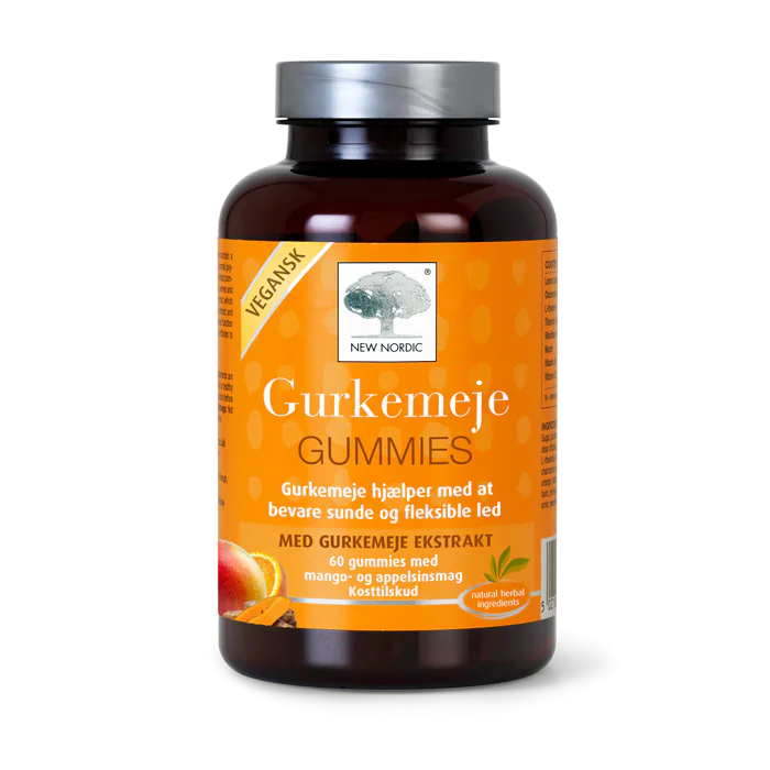New Nordic Gurkemeje 60 Gummies