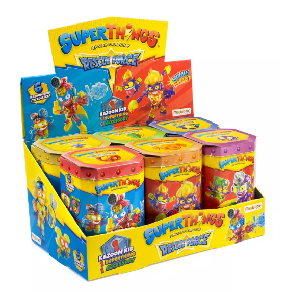SUPERTHINGS RESCUE FORCE FIGOURA ME KAZOOM KID assorted