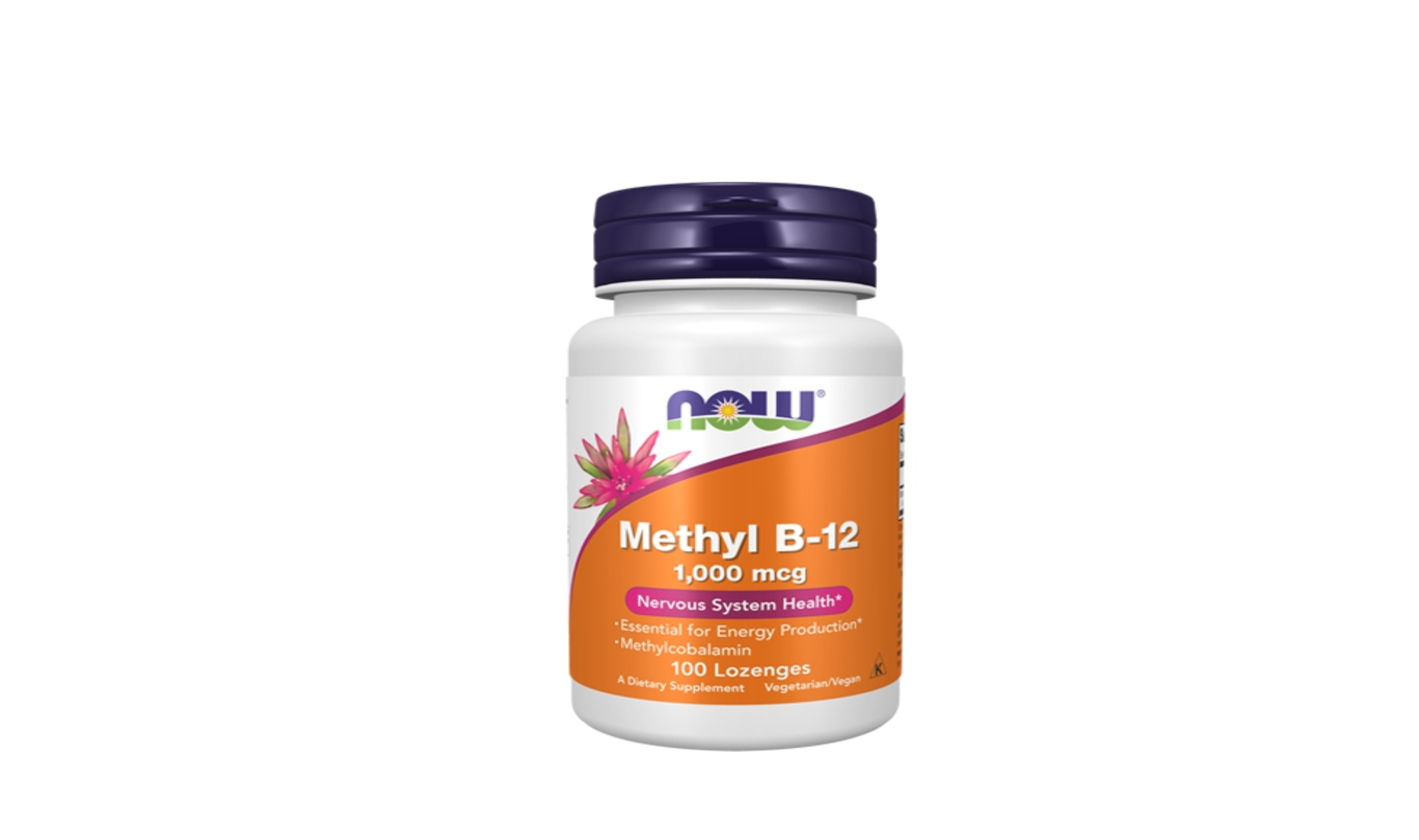 Now Methyl B-12 1000mg,100 Losenges