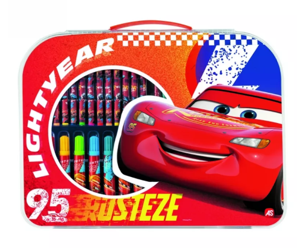 AS ART CASE DRAWING SET CARS