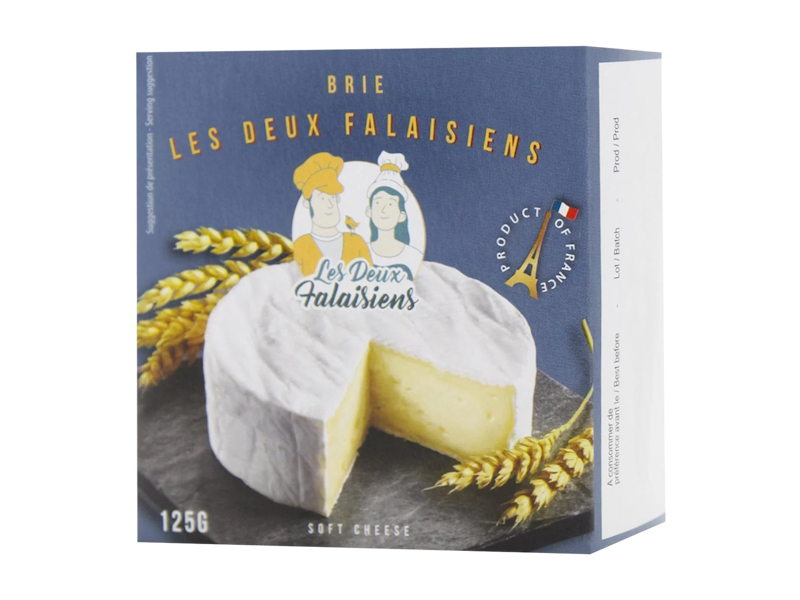 Les Deux Falaisiens Brie 125g, France