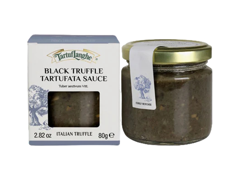TartufLanghe Black Truffle Sauce 80g, Italy