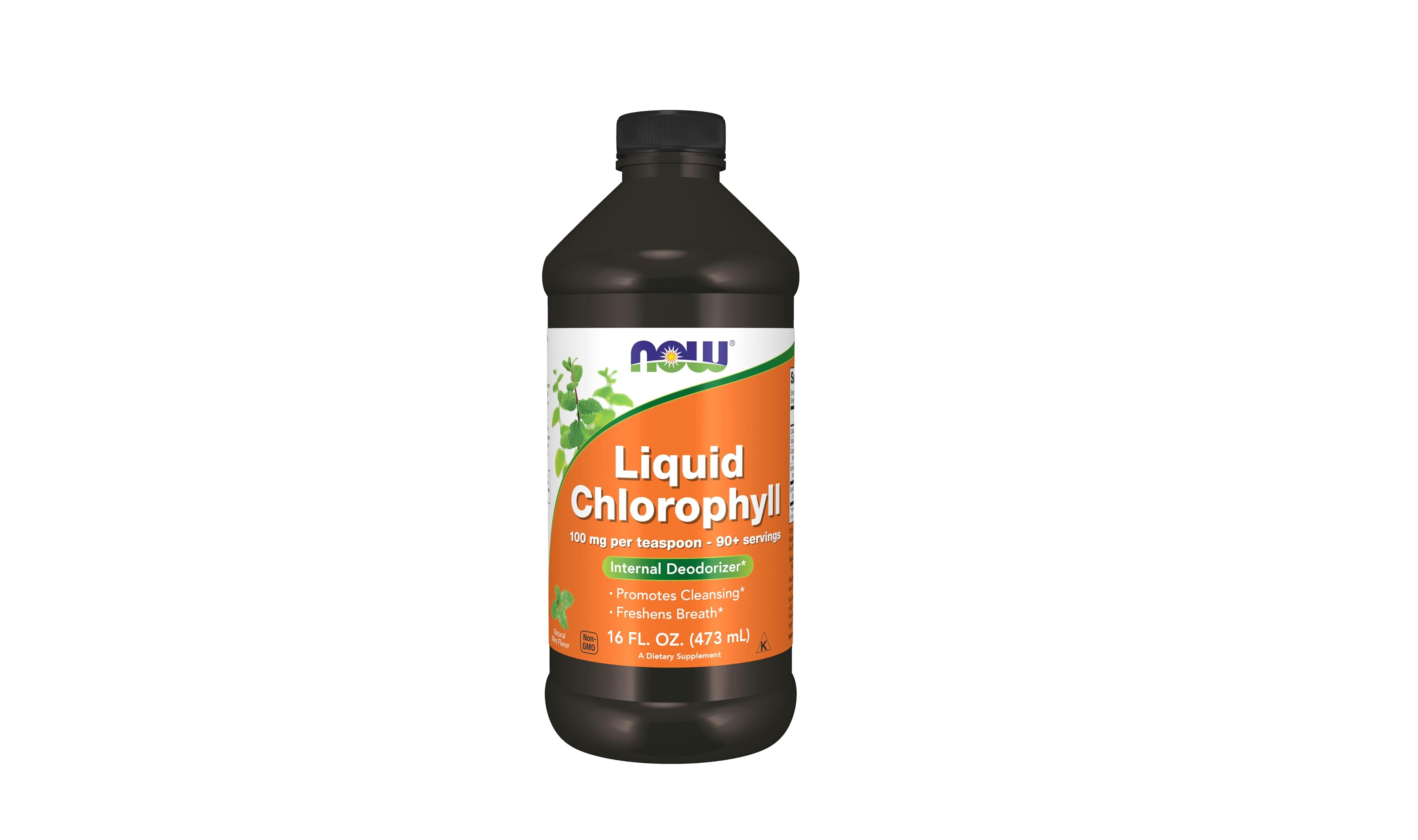 Now Chlorophyll Mint Liquid 473ml