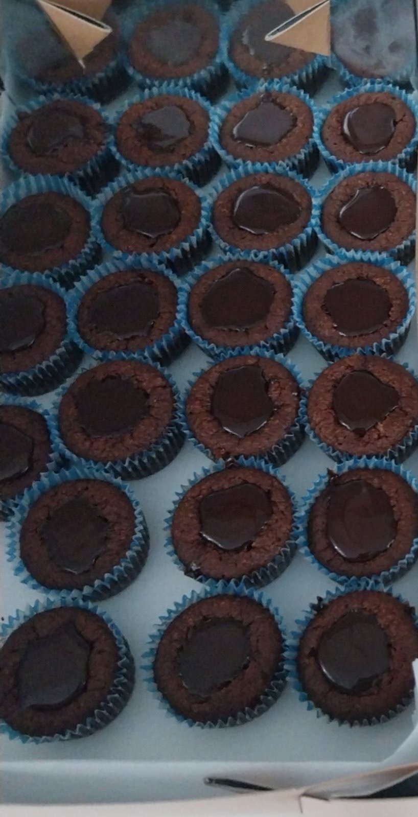 Keto Triple Chocolate Mini Muffins