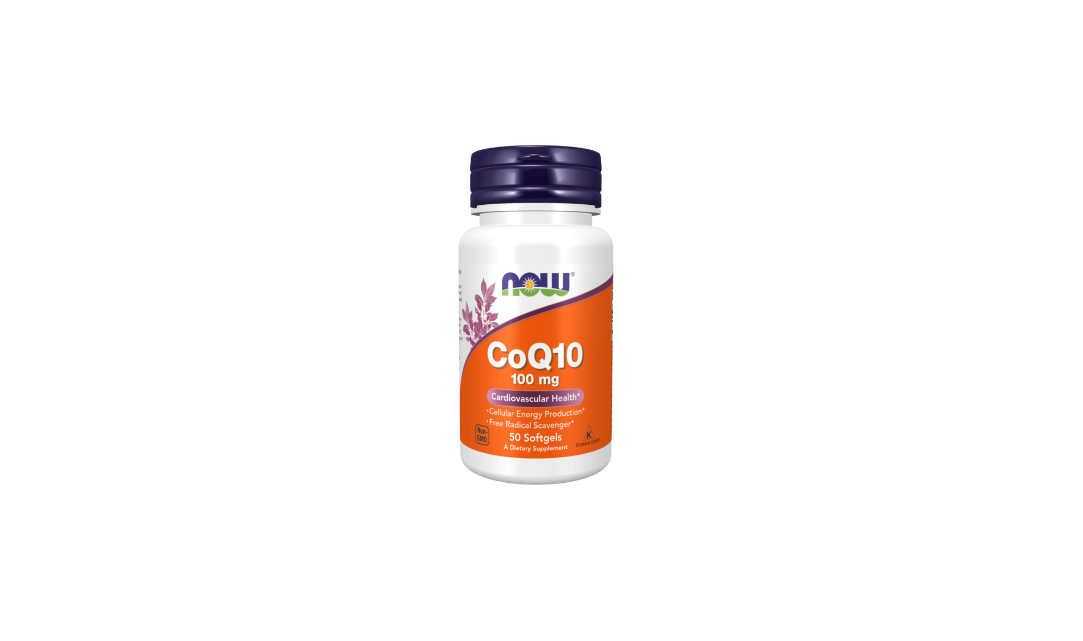 Now Coq10 100mg, 50 Softgels