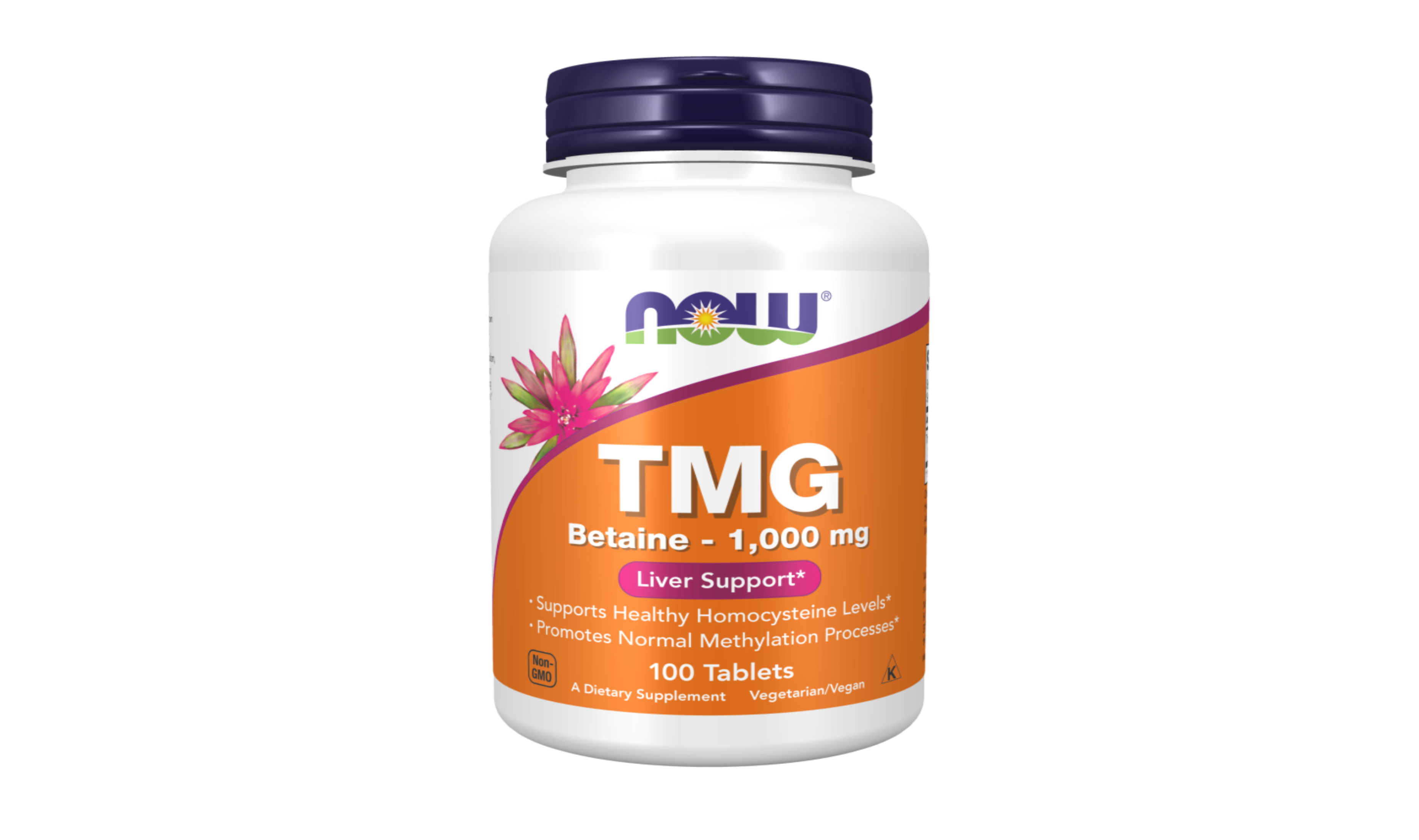 Now Tmg Betaine Tablets 100 X 1000mg