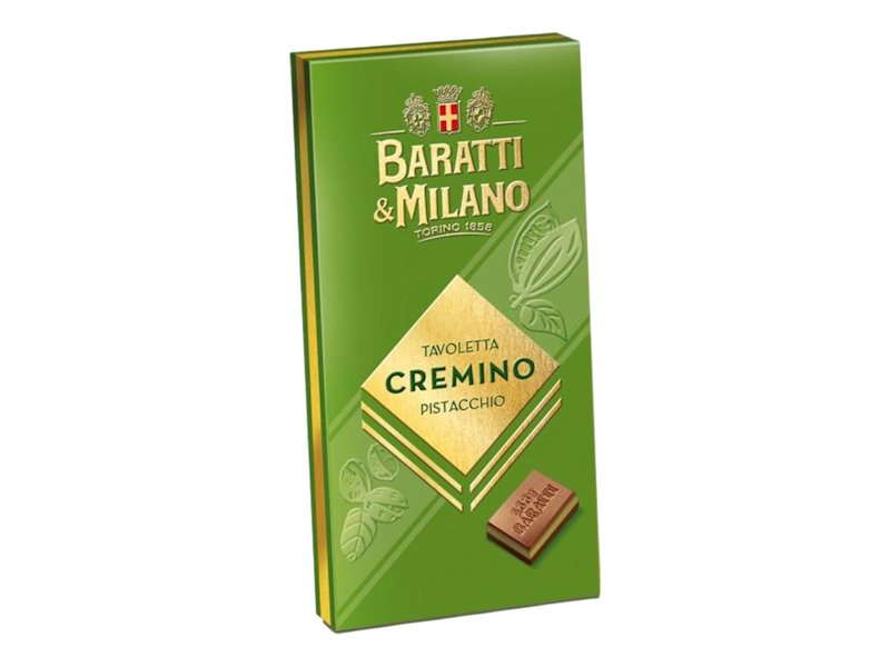 Baratti & Milano Chocolate Cremino Pistachio 110g, Italy