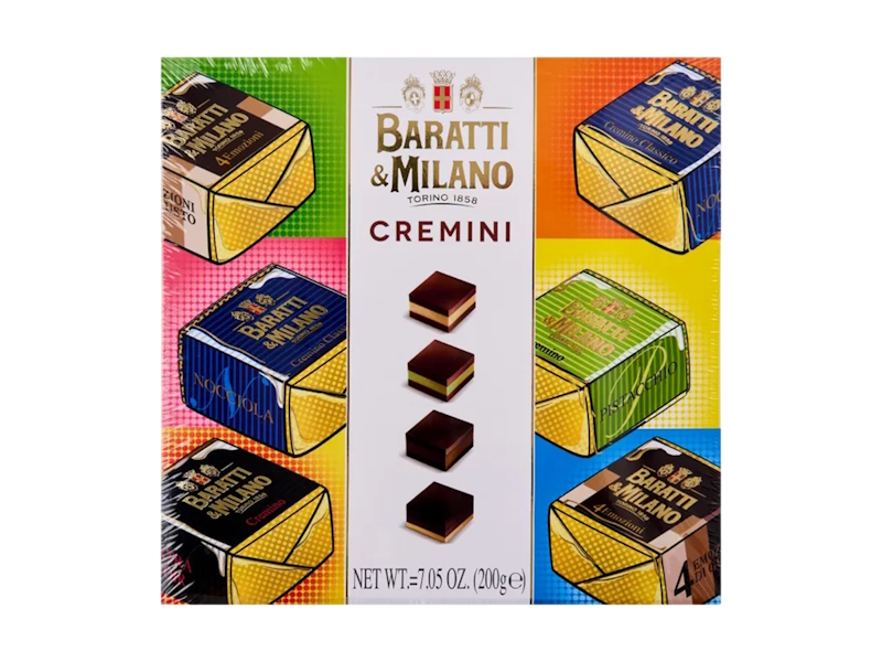 Baratti & Milano Assorted Box Cremini Color Art 200g, Italy