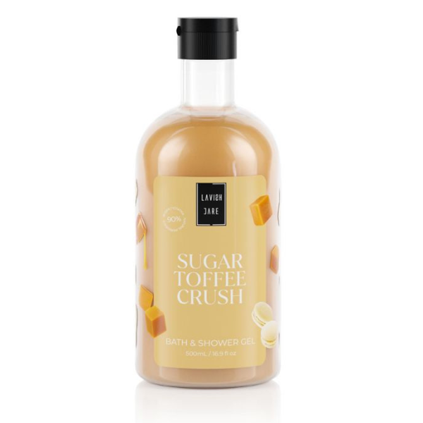 Lavish Care Bath & Shower Gel Sugar Toffe Crush 500Ml