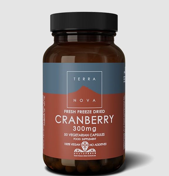 Terranova Cranberry 300Mg 50 Vegetarian Capsules