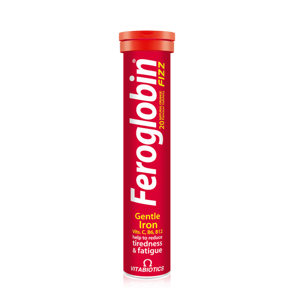 Vitabiotics Ferroglobin Fizz 20 Effervescent Tablets