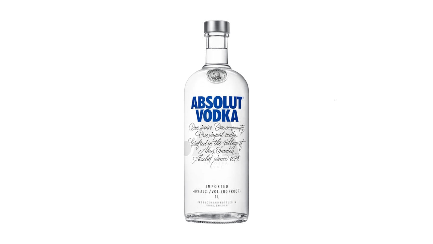 Absolut Vodka 100cl, Sweden