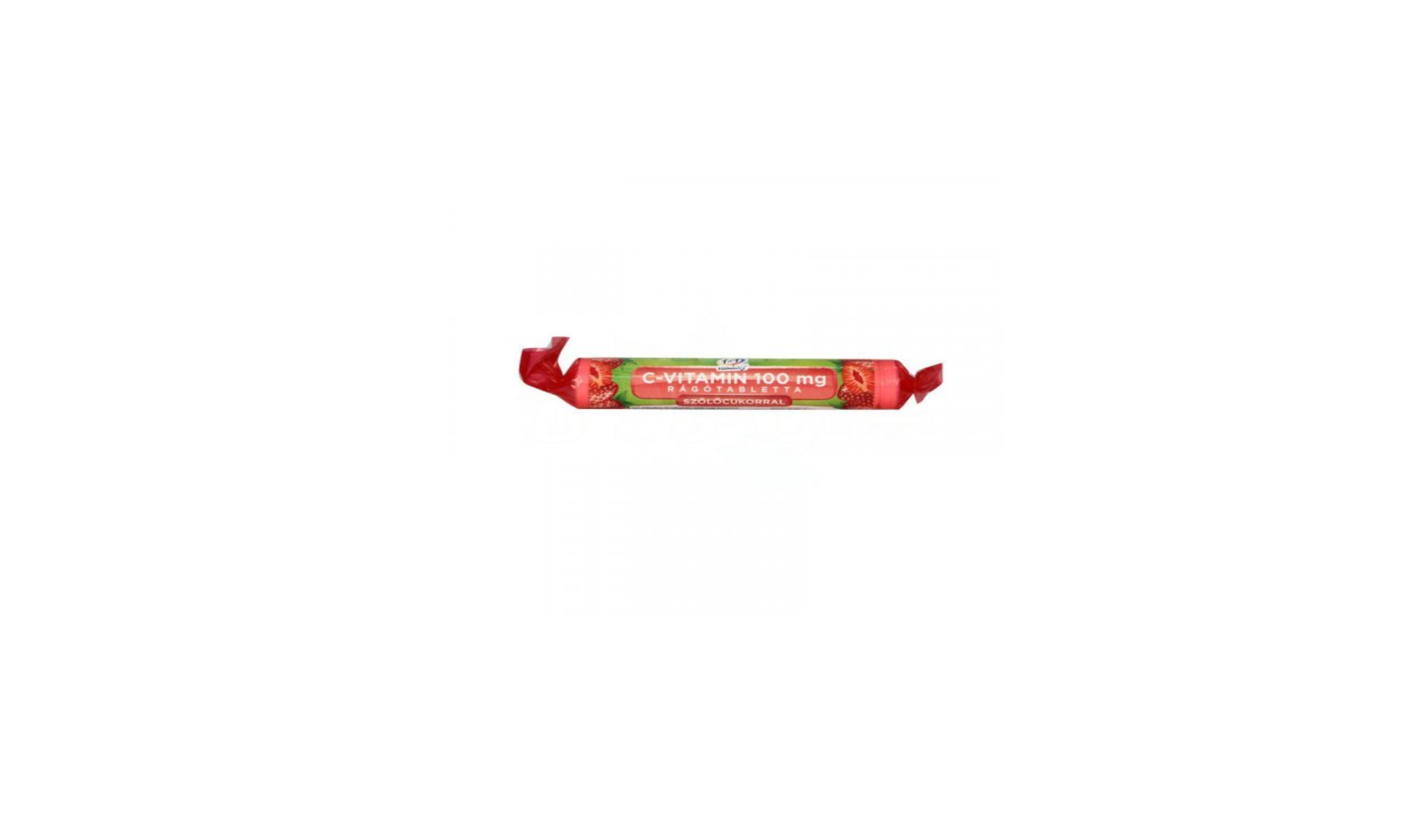 1x1 Vitamin C 100mg Chewing Tablets Strawberry Flavour