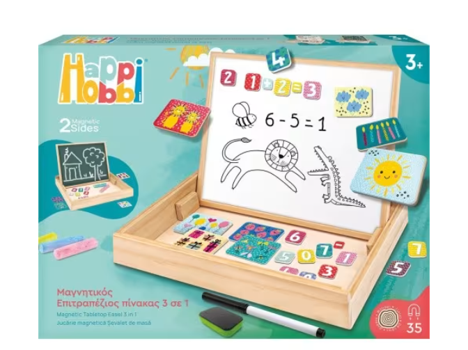 HAPPI HOBBI MAGNET EPITRAPEZIOS PINAKAS