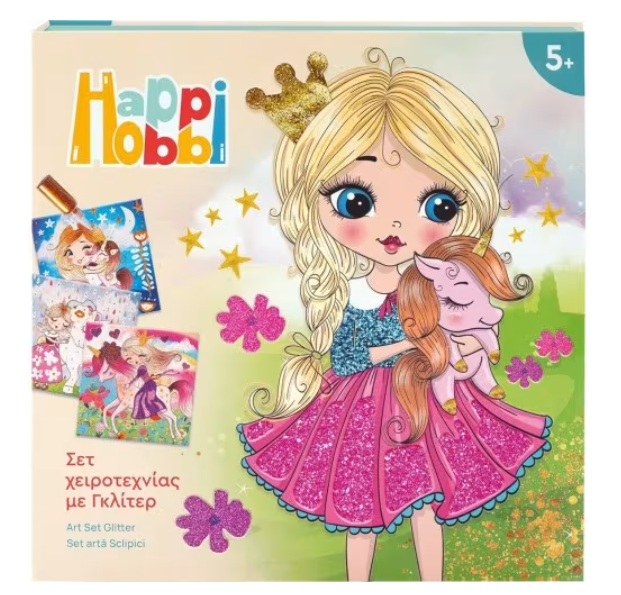 HAPPI HOPPI ART GLITTER FANTASY 5+