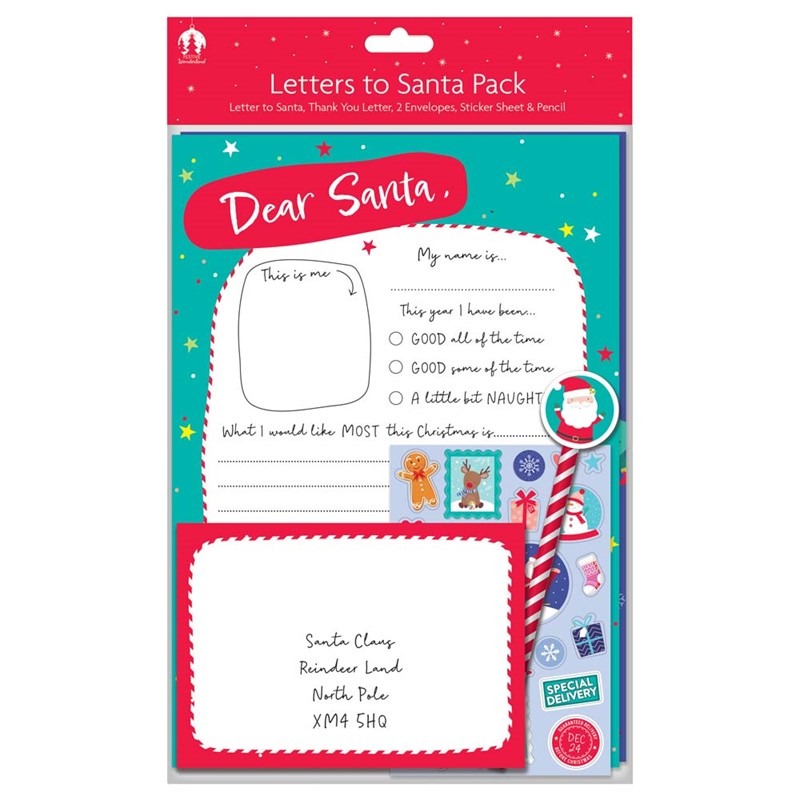 Activity XMAS Letter To Santa Pack (Christmas)