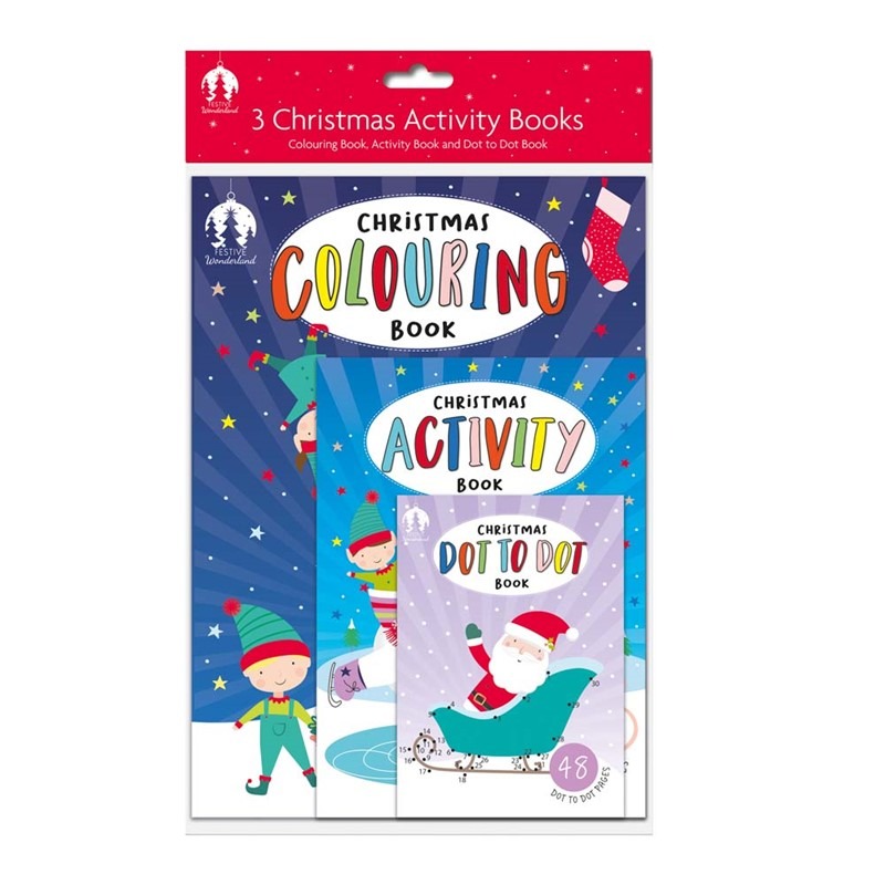 Activity XMAS 3 Pack Activity Books (Christmas)