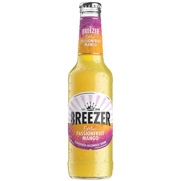 Breezer Bacardi Breezer Exotic Passionfruit & Mango 275ml Bottle