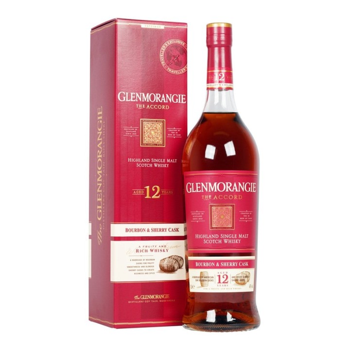 Glenmorangie 12 Year Old The Accord 1000ml 43%