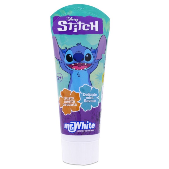 DISNEY STITCH MR.WHITE TOOTHPASTE 3+ MINT FLAVOUR 75ML