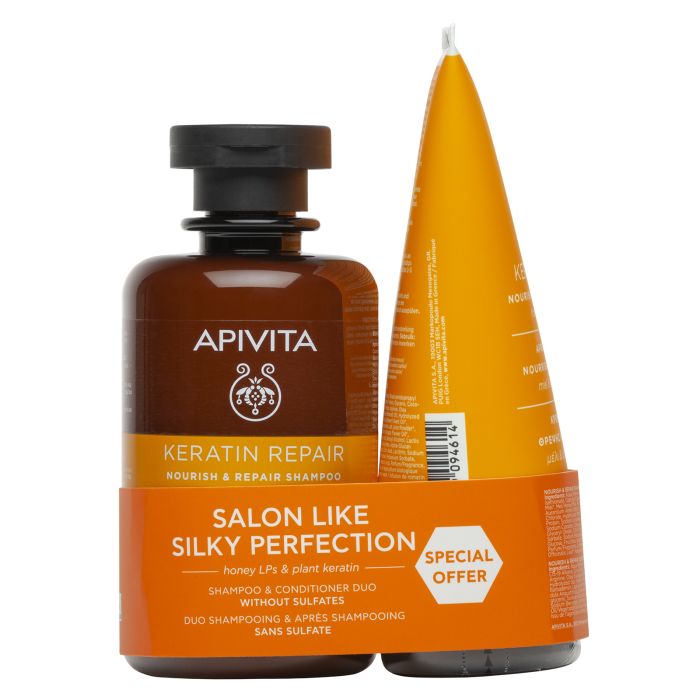 APIVITA PROMO KERATINE SHAMPOO&COND