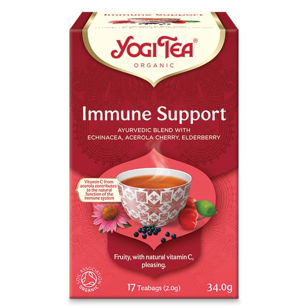 YOGI TEA IMMUNE SUPPORT BIO 17TBS
