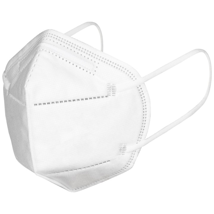 FFP2 BLACK/WHITE  ADULT MASK 1PC