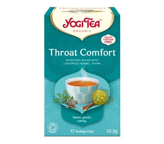 YOGI TEA THROAT COMFORT BIO 17TBS