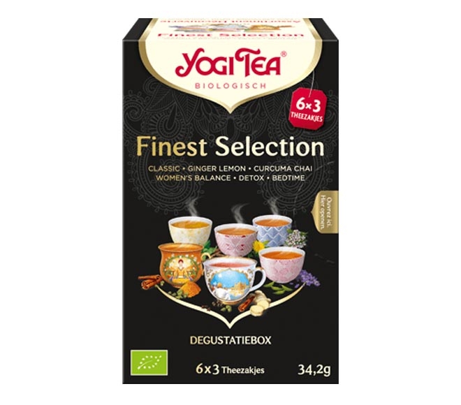 YOGI TEA FINEST SELECTION BIO 18TBS